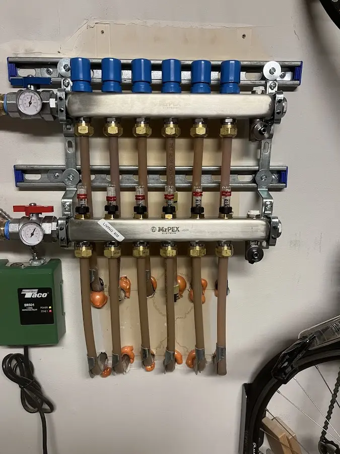 Plumber performing Water Heater Repair at a residential property in McKinleyville